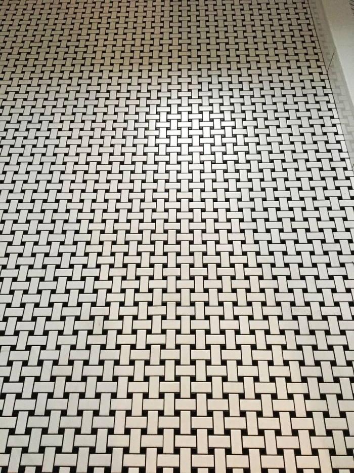 Bathroom remodeling Chicago - textured tile flooring Bathroom remodeling Chicago of U.S. Home Construction Inc. 3456 N Harlem Ave - Photo 6 of 21