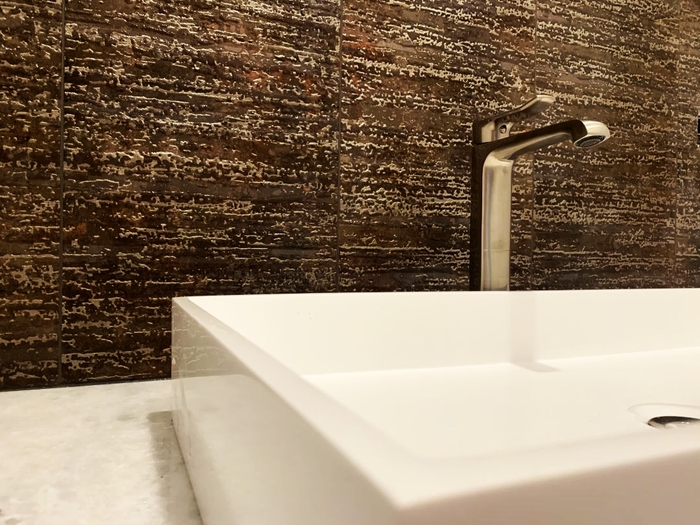 Bathroom remodeling Chicago - sink and special order tiles Bathroom remodeling Chicago of U.S. Home Construction Inc. 3456 N Harlem Ave - Photo 3 of 21 Bathroom remodeling Chicago - sink and special order tiles Bathroom remodeling Chicago of U.S. Home Construction Inc. 3456 N Harlem Ave - Photo 3 of 21