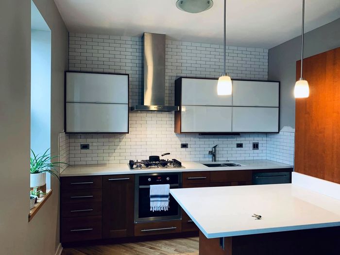 kitchen remodeling Chicago - full kitchen remodel New Album of U.S. Home Construction Inc. 3456 N Harlem Ave - Photo 10 of 25