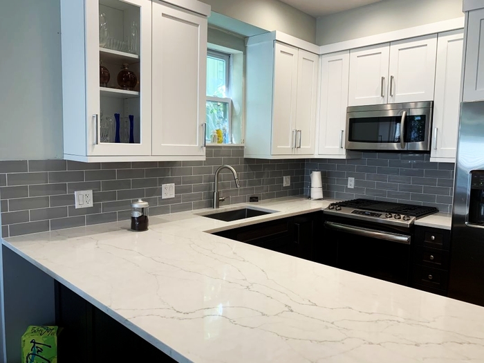 kitchen remodeling Chicago - kitchen bar New Album of U.S. Home Construction Inc. 3456 N Harlem Ave - Photo 4 of 25