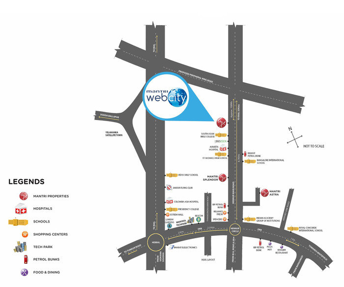  Profile Photos of Mantri Webcity Hennur Main Road, Bangalore - Photo 3 of 13