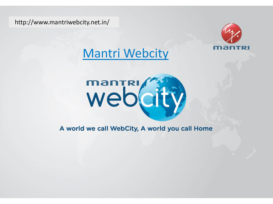  Pricelists of Mantri Webcity Hennur Main Road, Bangalore - Photo 15 of 28