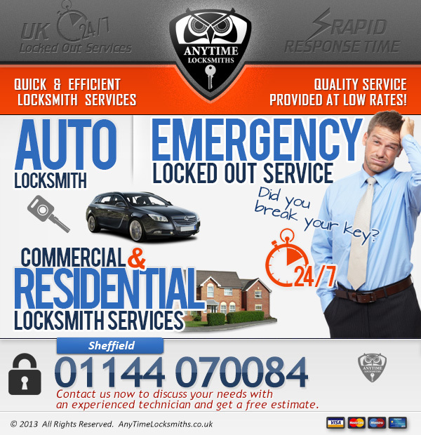 Anytime Locksmiths | 01144 070084 Anytime Locksmiths | 01144 070084 of Anytime Locksmiths Bailey St - Photo 1 of 3