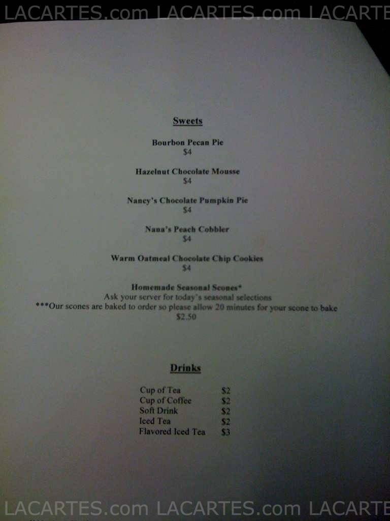  Pricelists of Adelea's On Main 302 North Main Street - Photo 2 of 7