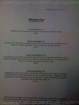 Menus & Prices, Adelea's On Main, Salado