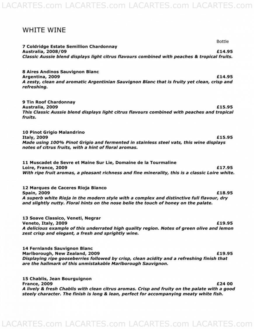  Pricelists of Pier 39 Restaurant 290 - 292 Lichfield Road Mere Green  - Photo 8 of 15