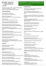 Menus & Prices, Pinchos Wine Bar and Tapas Restaurant, Chelmsford