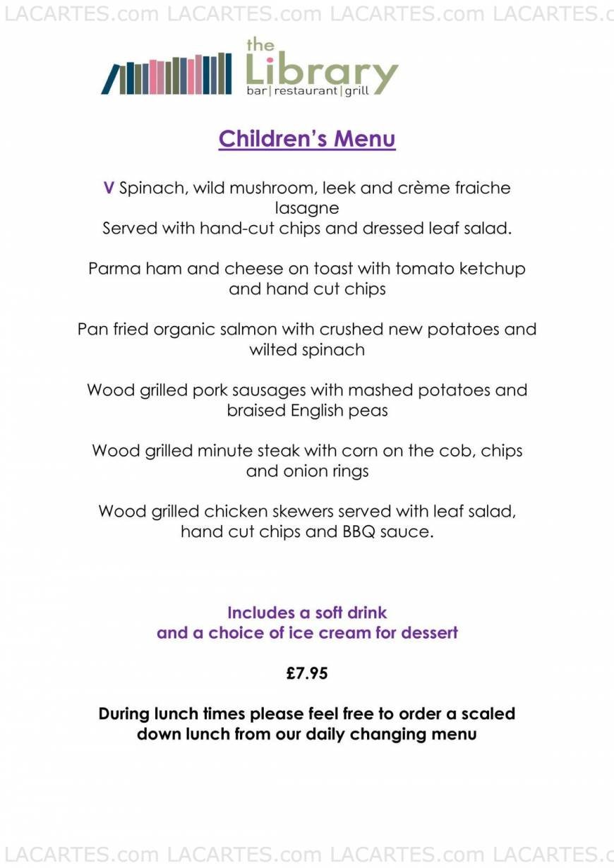  Pricelists of The Library Bar and grill 4A Guildhall Hill - Photo 15 of 18