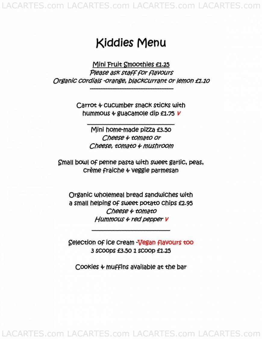  Pricelists of Pulse Cafe Bar The Old Fire Station Stables ,Labour in Vain Yard, Guildhall Hill - Photo 3 of 10