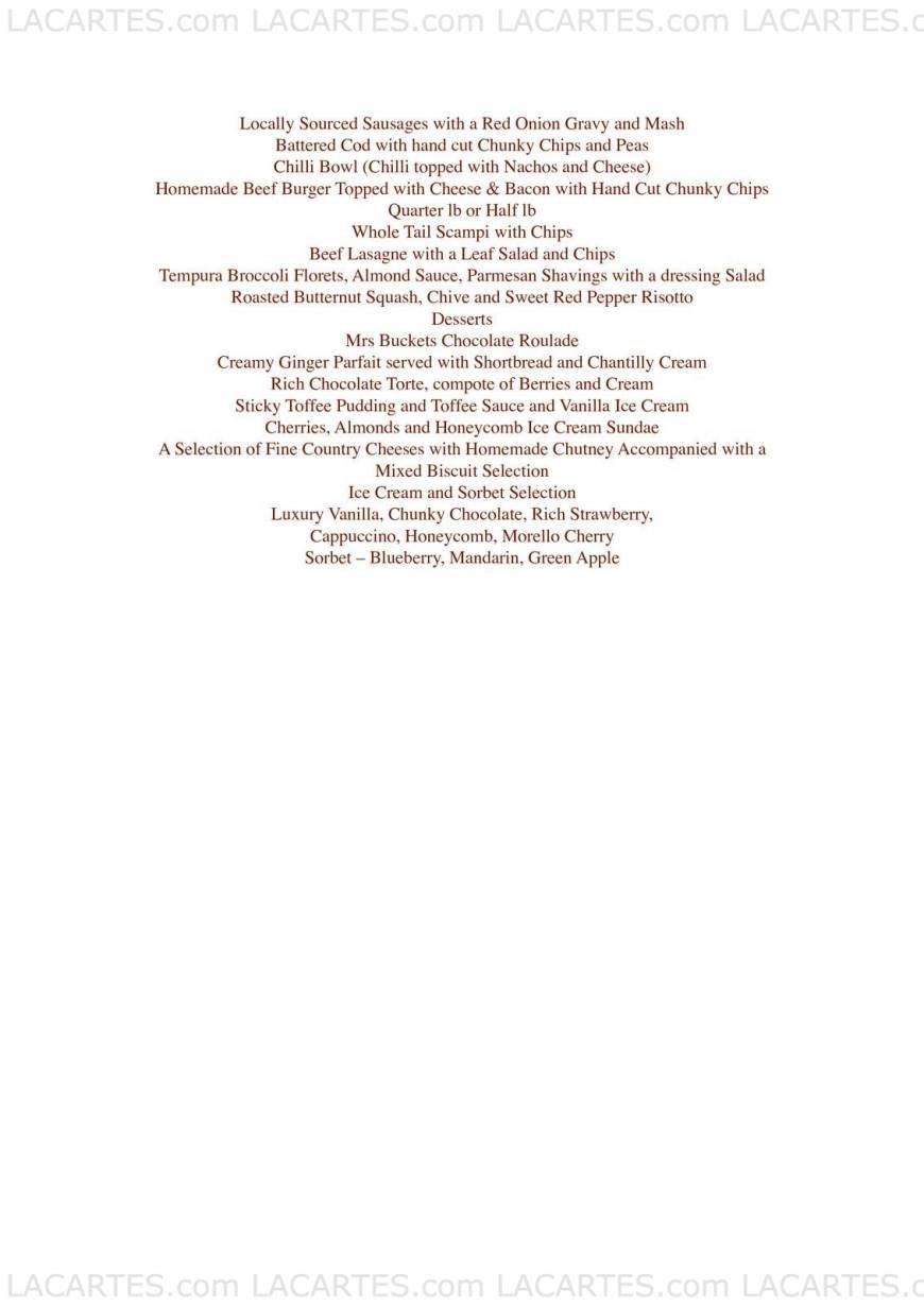  Pricelists of The Lobster Public House & Stables Restaurant 13 High Street - Photo 6 of 18