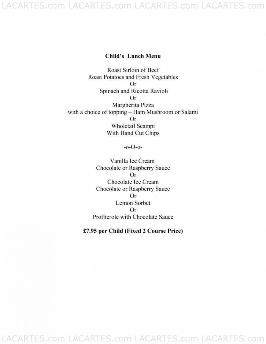  Pricelists of La Pergola Restaurant At The Wheatsheaf Cambridge Road - Photo 16 of 22
