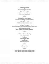 Menus & Prices, La Pergola Restaurant At The Wheatsheaf, Harlton
