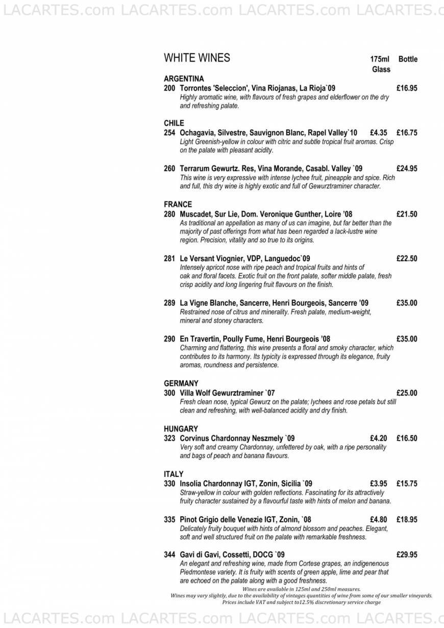  Pricelists of Riva Waterside Restaurant & Bar Town Pier, West Street - Photo 9 of 15