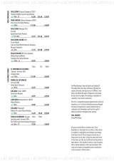 Menus & Prices, Gaucho at The O2, North Greenwich
