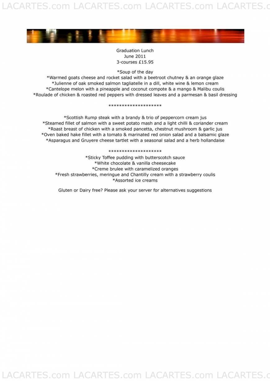  Pricelists of The River House Restaurant The Castle Business Park, Craigforth - Photo 3 of 13