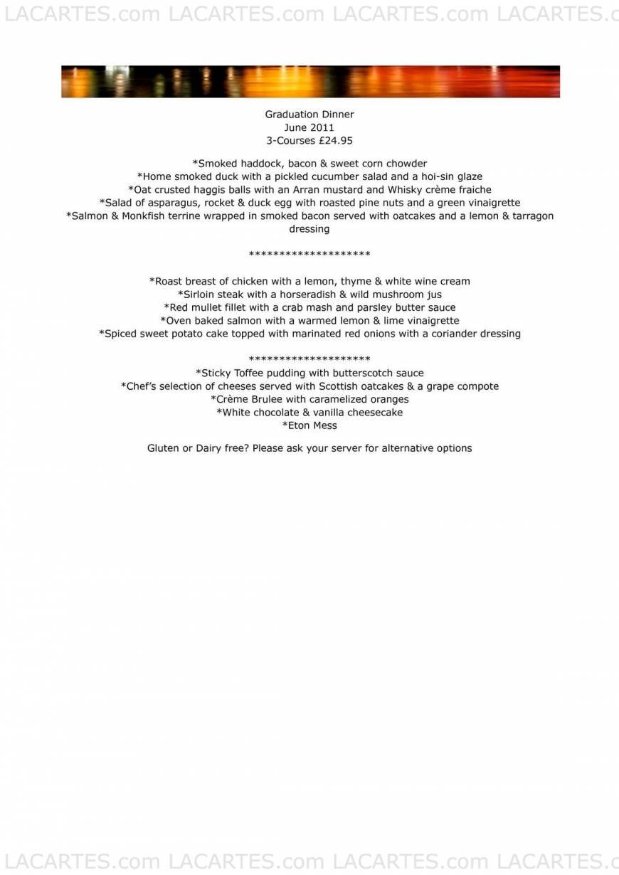  Pricelists of The River House Restaurant The Castle Business Park, Craigforth - Photo 4 of 13