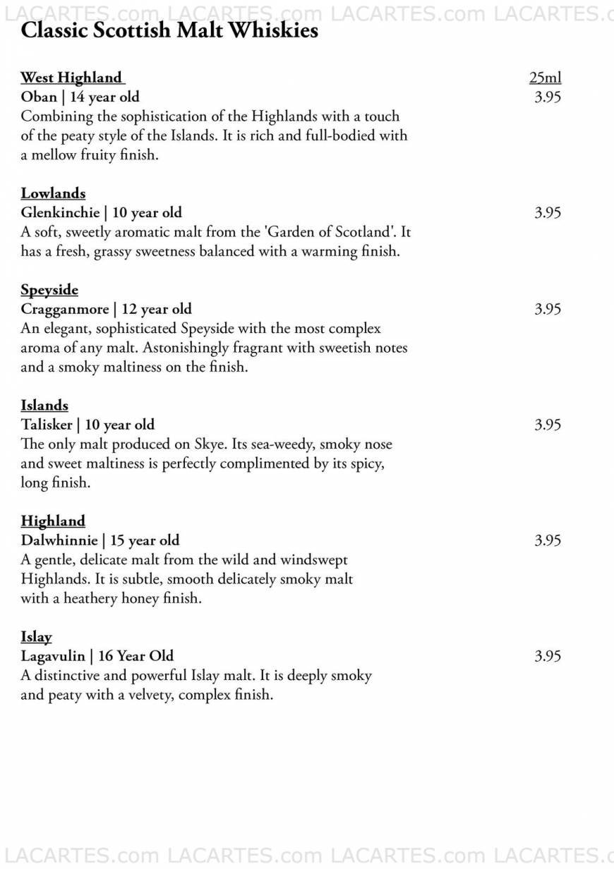  Pricelists of The River House Restaurant The Castle Business Park, Craigforth - Photo 7 of 13
