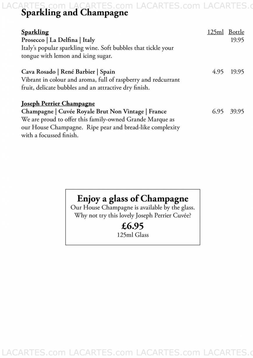  Pricelists of The River House Restaurant The Castle Business Park, Craigforth - Photo 8 of 13