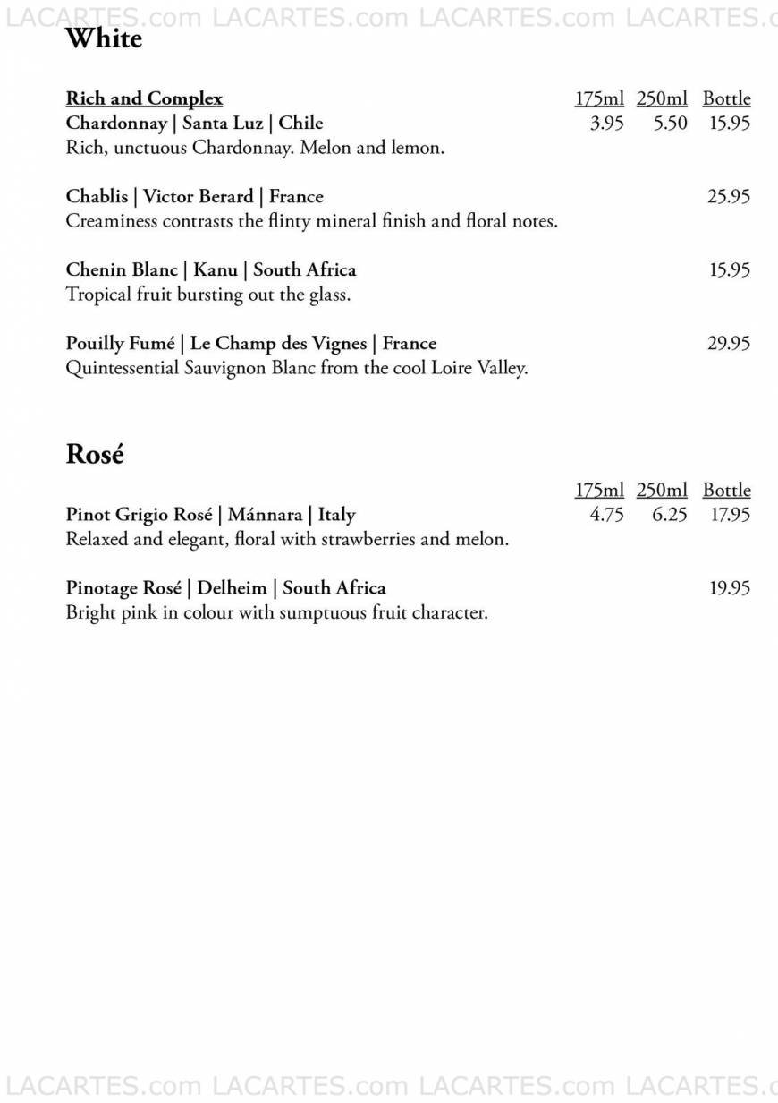  Pricelists of The River House Restaurant The Castle Business Park, Craigforth - Photo 10 of 13