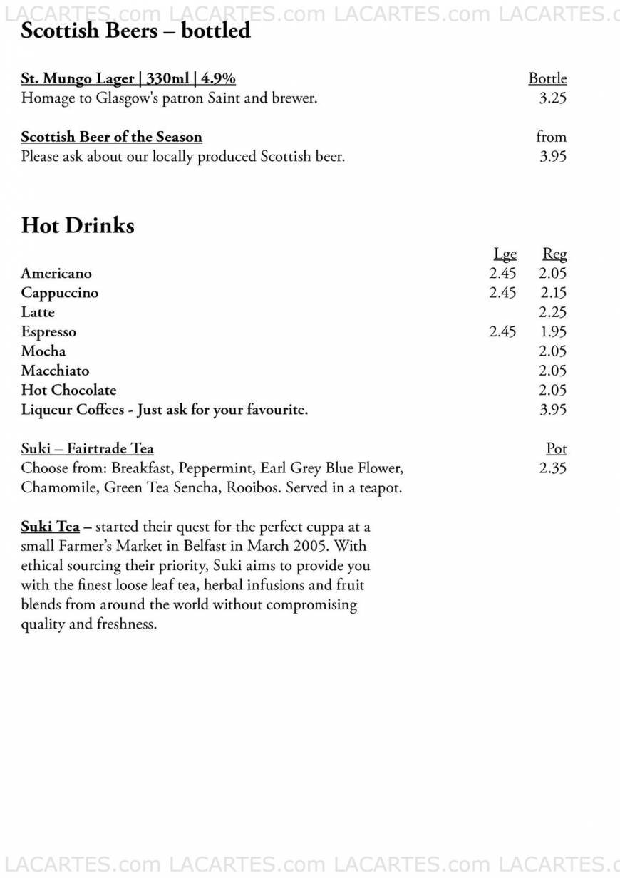  Pricelists of The River House Restaurant The Castle Business Park, Craigforth - Photo 13 of 13