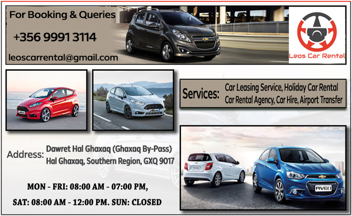 New Album of Car Rental in Malta | Leos Car Rental Dawret Hal Ghaxaq (Ghaxaq By-Pass) - Photo 1 of 2