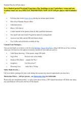 Menus & Prices, Robin Hood Events Ltd, Broadoak