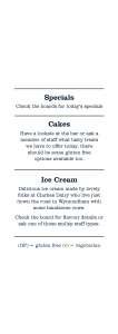 Menus & Prices, Frank's Bar, Norwich