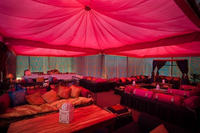 www.lighttrick.co.uk Unique venue decoration of The Complete Chillout Company Upper Tilton Barn - Photo 2 of 4