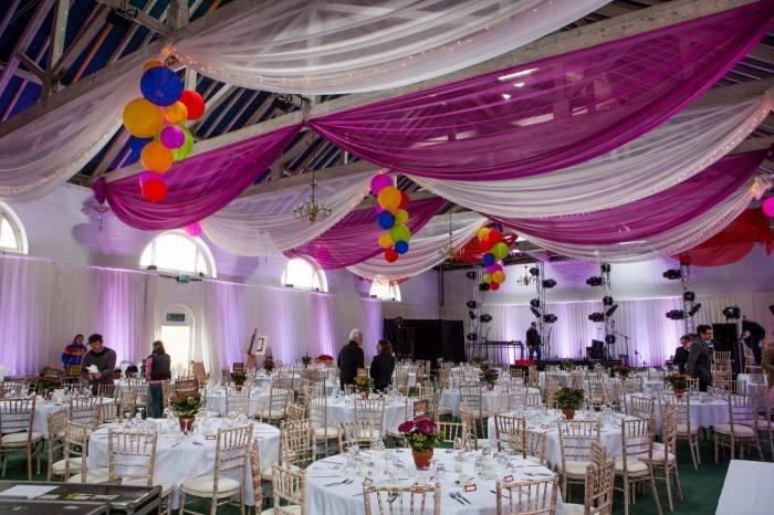 www.lighttrick.co.uk Unique venue decoration of The Complete Chillout Company Upper Tilton Barn - Photo 4 of 4