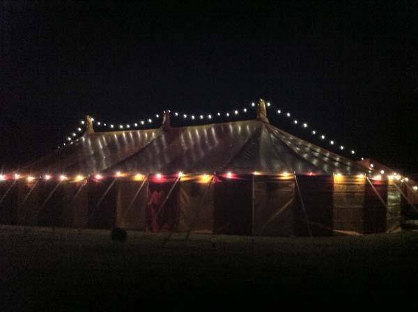led festoon lighting hire marquee hire of Bigtopmania Swallowcroft, Chapmans well - Photo 43 of 57