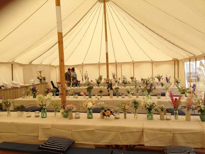  marquee hire of Bigtopmania Swallowcroft, Chapmans well - Photo 22 of 57