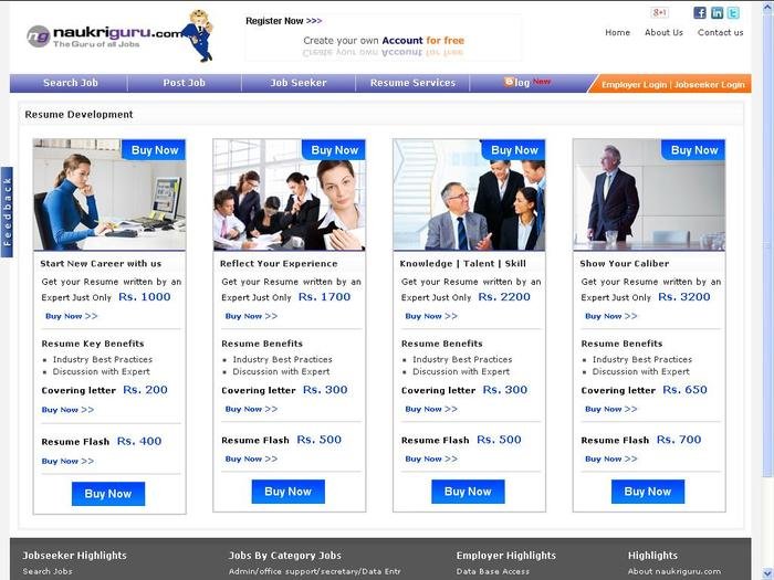 Resume Development Naukriguru of Naukriguru.com D-247/24, Sec-63 - Photo 1 of 2