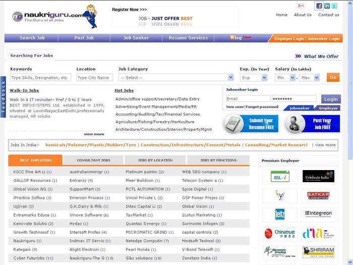 Naukriguru.com - Job Portal Naukriguru of Naukriguru.com D-247/24, Sec-63 - Photo 2 of 2