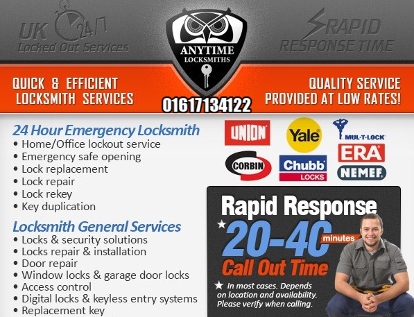  Profile Photos of Anytime Locksmiths - Altrincham Lloyd Gardens - Photo 3 of 4
