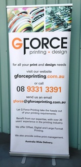 Banner Printing G Force Printing 3/125 Garling Street 