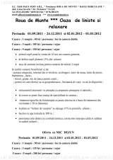 Menus & Prices, GuestHouse RouaDeMunte, Baile Herculane