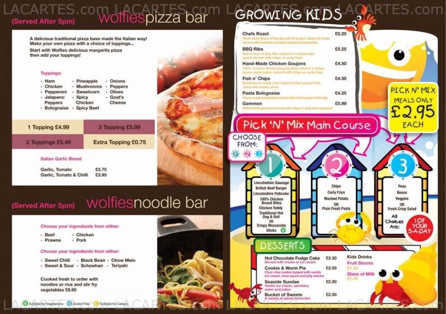  Pricelists of Wolfies Wine Bar and Restaurant 6 South Parade - Photo 6 of 7
