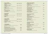 Menus & Prices, Williams Bar & Lounge, Skegness