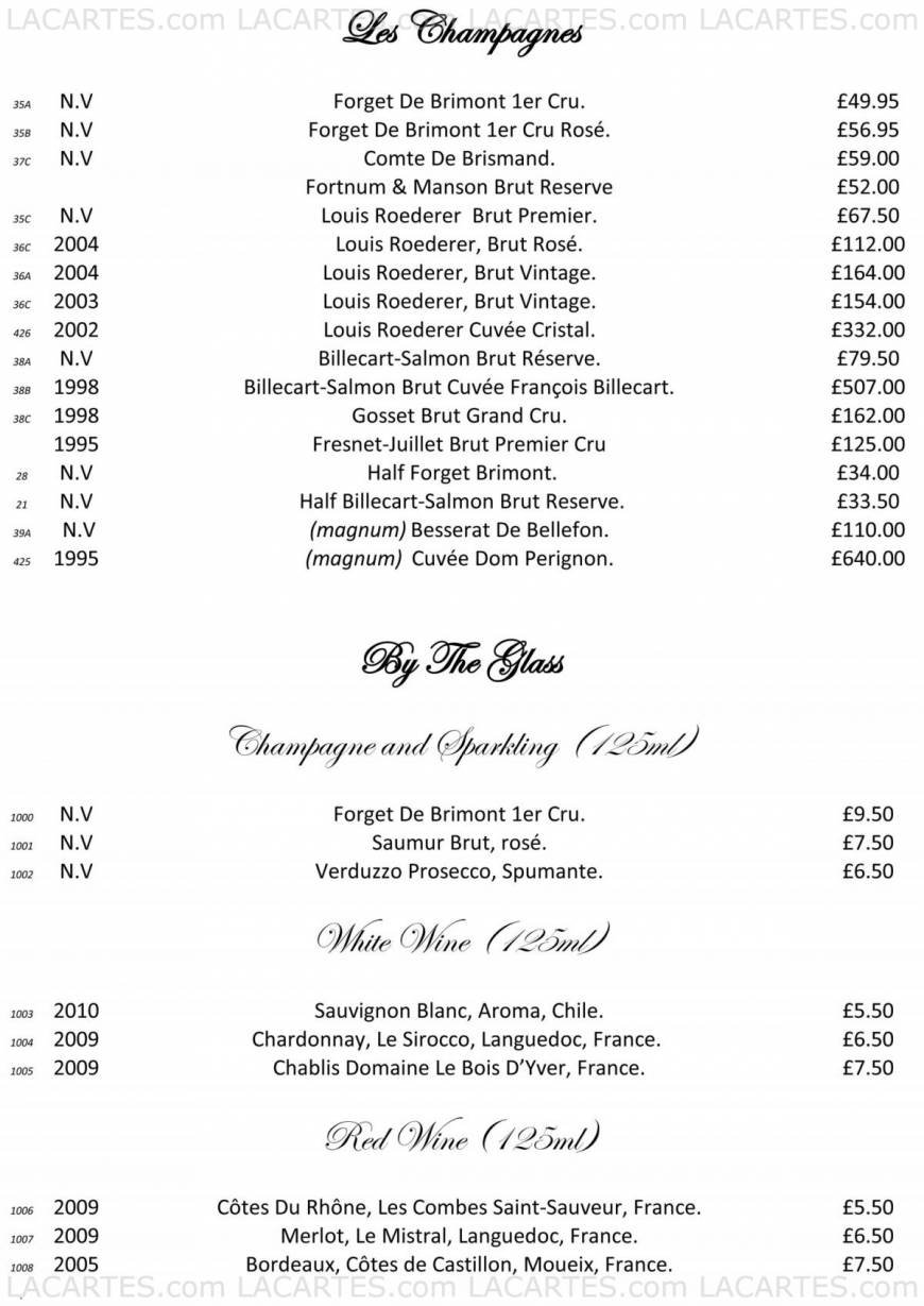 Pricelists of Killmore Quay Club Killmore Quay Club   - Photo 31 of 34