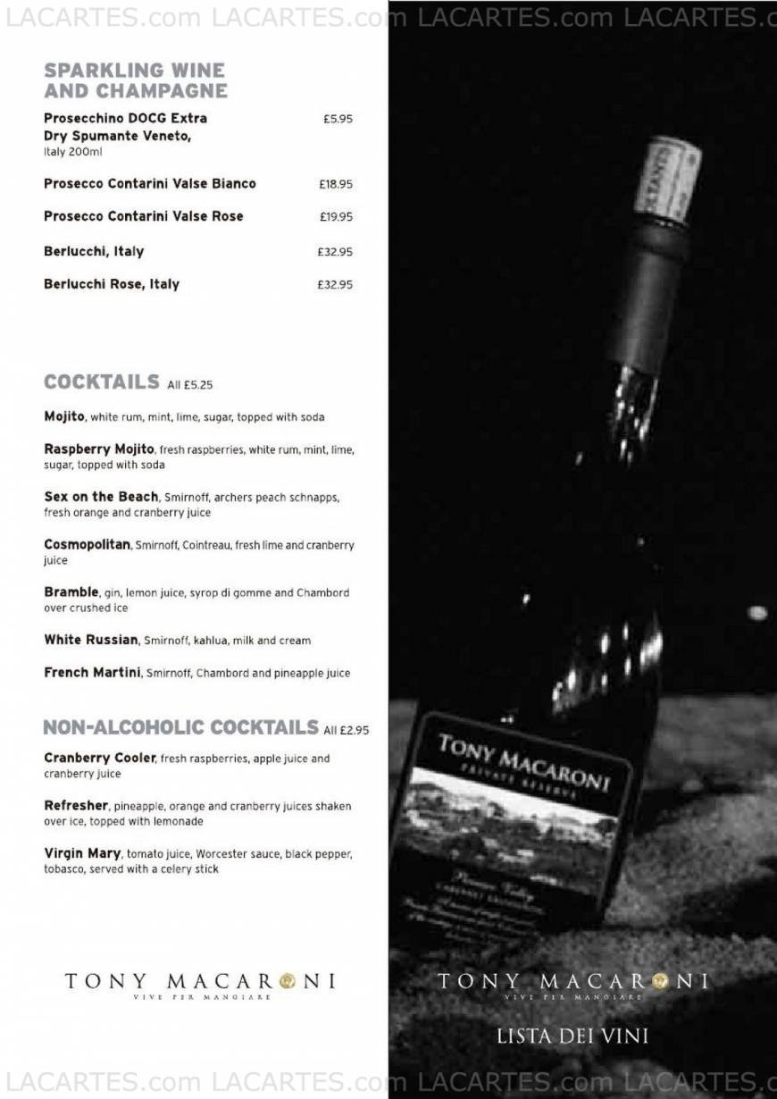  Pricelists of Tony Macaroni Motherwell 352 Brandon Street - Photo 12 of 12