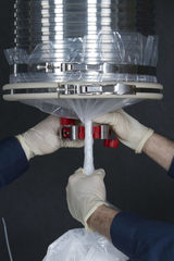 CrimpLoc Pharma Containment Bag Crimping System ILC Dover One Moonwalker Road 