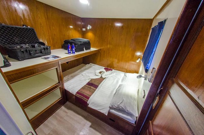 The MV Smiling Seahorse cabin double bed The Smiling Seahorse cruises album of The Smiling Seahorse 170 ruangrat Street - Photo 7 of 18