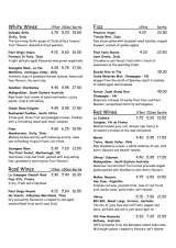 Menus & Prices, The Old Spring, Cambridge