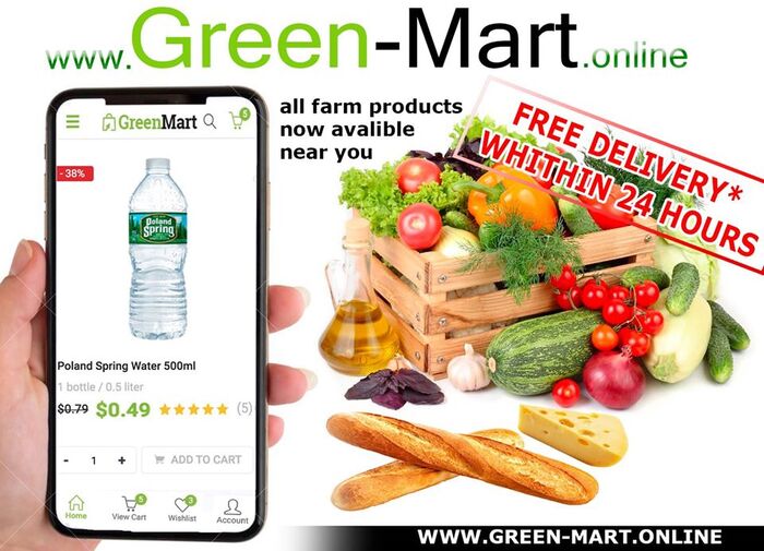 Green Mart | Grocery Delivery New York			 Profile Photos of Green Mart | Grocery Delivery New York 336 W 46th St - Photo 3 of 9