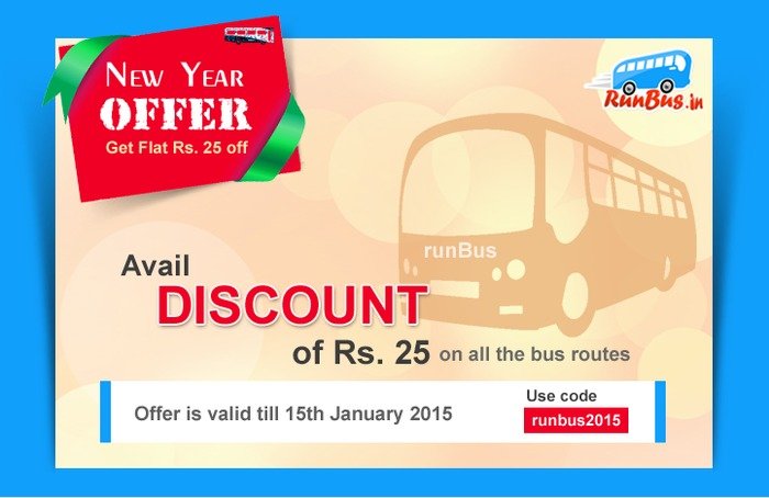 Discount Bus Ticket 25 RS New Album of Runbus : Online Bus Ticket Booking Platform India E-42, SHOP NO. LG-2 GALI NO-15, MADHU VIHAR - Photo 3 of 10
