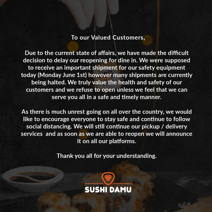  Sushi Damu Photos of Sushi Damu 13962 Newport Ave Ste D, TUSTIN, CA 92780 - Photo 20 of 22