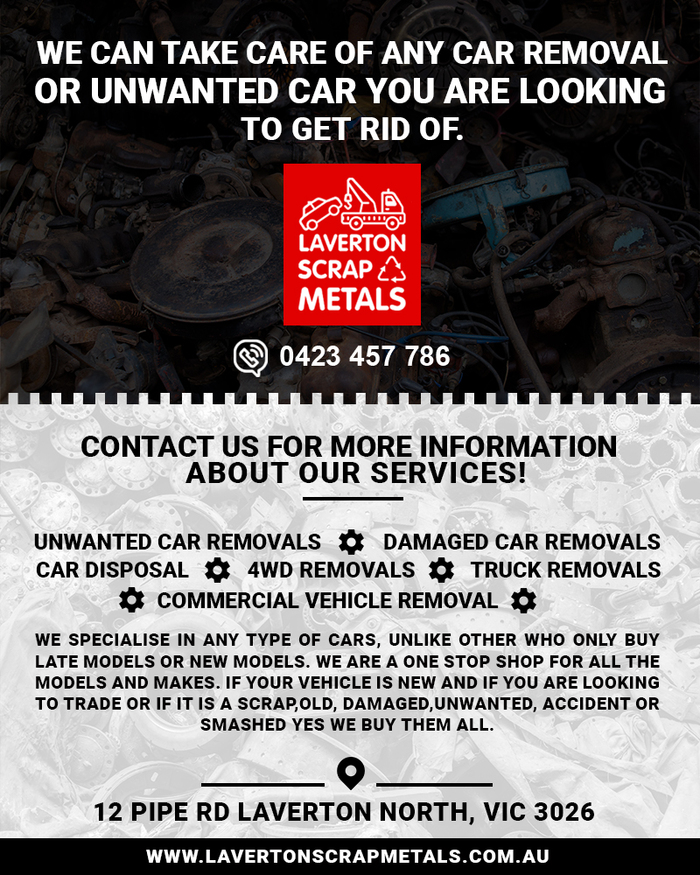  Profile Photos of Scrap Car Removal | LAVERTON SCRAP METALS 12 Pipe Rd - Photo 1 of 1