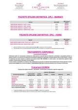 Menus & Prices, Chic Salon, Bucuresti