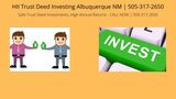  HII Trust Deed Investing Albuquerque NM 1415 Copper Ave NE # L 