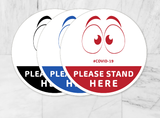  Social Distancing Stickers The Vineyards Estate, 99 Jip de Jager Dr, De Bron Bellville 